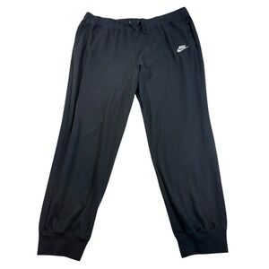Nike Sportswear Essential Jogger Pant CV8642 Woman's Sz XL Pull On Black Pockets